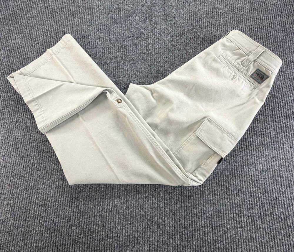 The North Face A5 Series Mens 32 Tan Hiking Outdoor Khaki Pants Cotton Trail